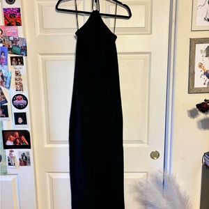 Black maxi shirt